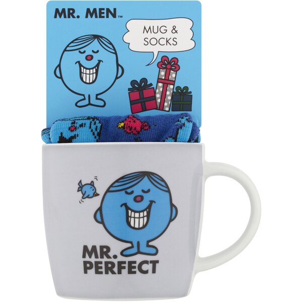 Mr Perfect Mug & Socks