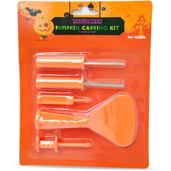 Halloween Pumpkin Carving Kit 5 Pack