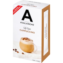 Avalanche Cappuccino Sachets 10 pack – Woolworths