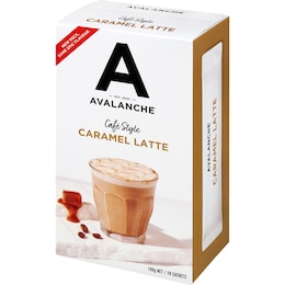 Avalanche Caramel Latte Sachets 10 pack – Woolworths