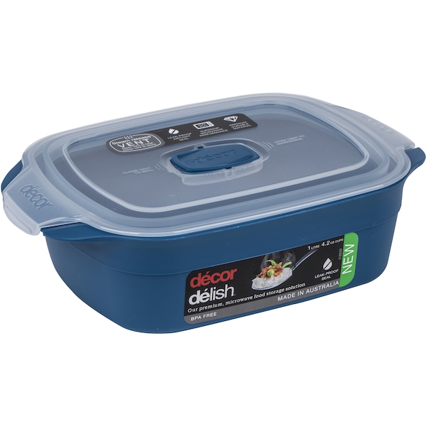 Decor Delish Small Container Oblong 1l
