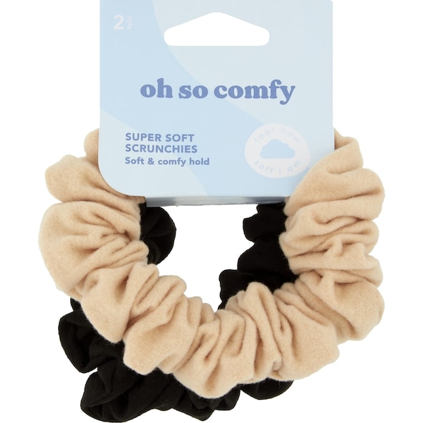 Oh So Comfy Super Soft Scrunchies 2 pack