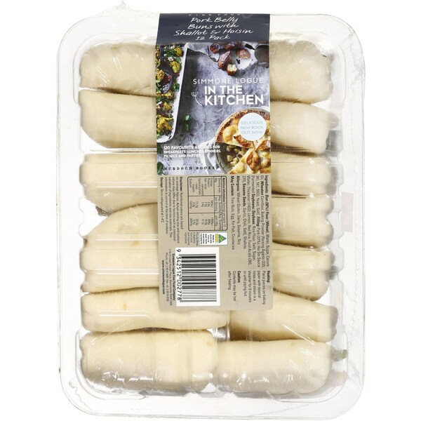 Simmone Logue Pork Belly Buns Chilled Meal 12 Pack
