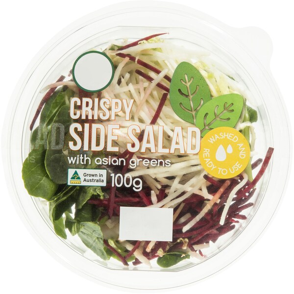 Woolworths Salad Bowl Crispy Side Salad 100g