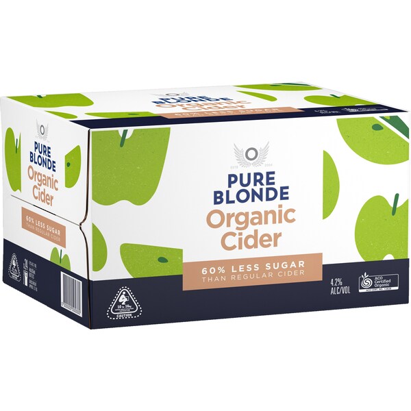 Pure Blonde Crisp Apple Cider 355ml