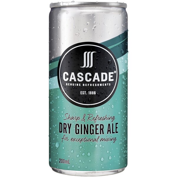 Cascade Dry Ginger Ale Can  200ml