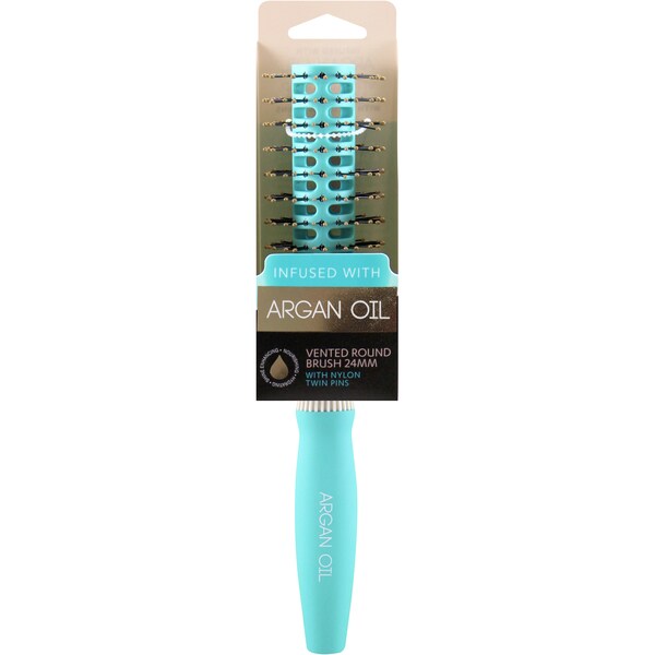 Argan Oil Vented Round Brush Each