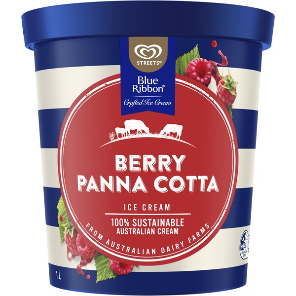 Streets Blue Ribbon Berry Pana Cotta 1l