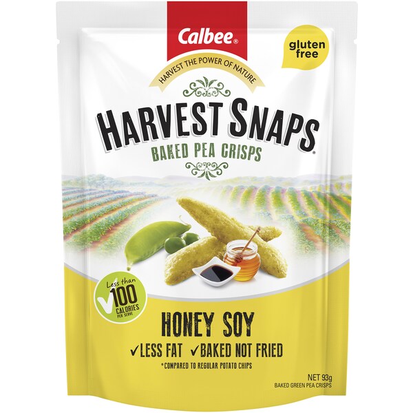 Calbee Harvest Snaps Honey Soy 93g