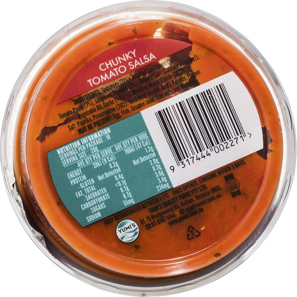 Yumi's Chunky Salsa Dip 200g