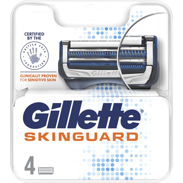 Gillette Skinguard Razor Cartridges 4 Pack