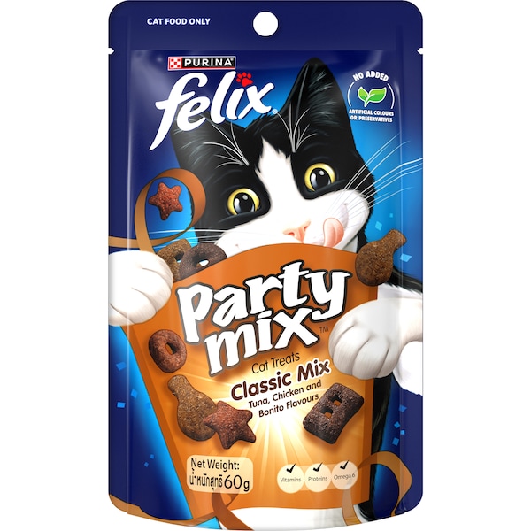 Felix Party Mix Cat Treats Classic 60g