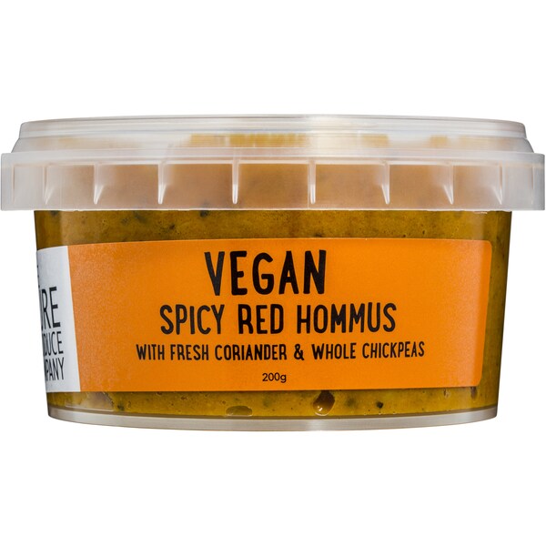 The Pure Produce Company Dip Spicy Hommus Coriander 200g
