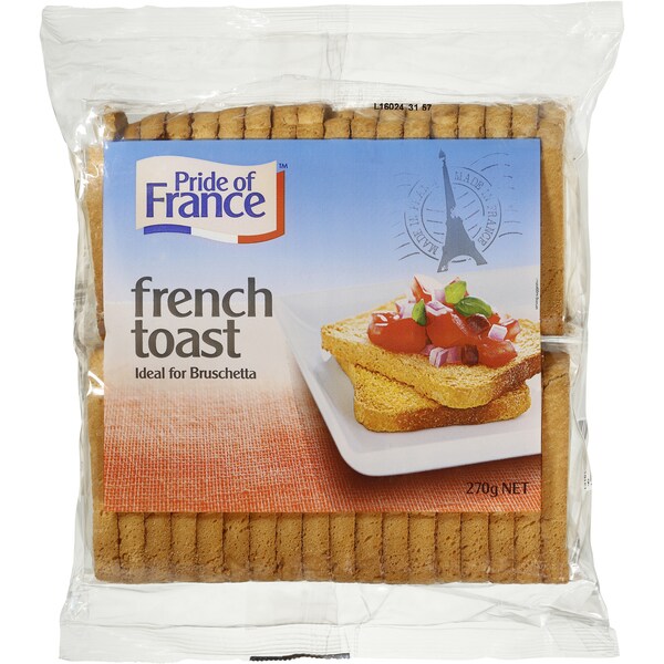 Pride Of France Mini Toast Bruschetta French 270g