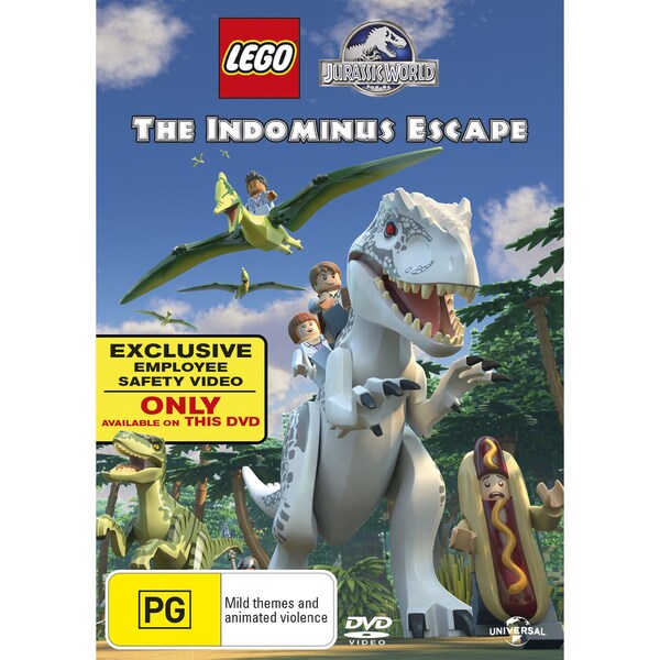 Lego Jurassic World The Indominus Escape Dvd Each