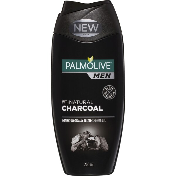 Palmolive Men's Charcoal Body Wash 200ml