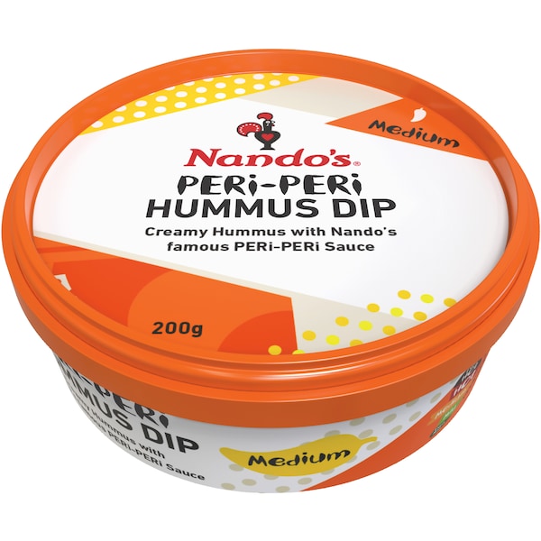 Nando's Peri-Peri Hummus Dip Medium 200g