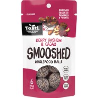 Tasti Smooshed Wholefood Balls Berry Cashew & Cacao