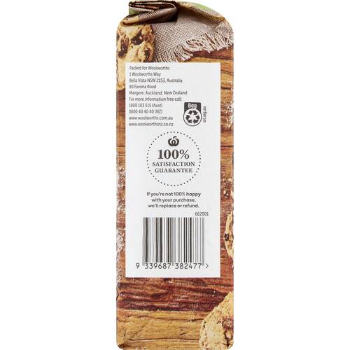 Woolworths Wholemeal Plain Flour 1kg bunch