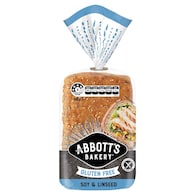 Abbott's Bakery Gluten Free Soy & Linseed Sliced Bread
