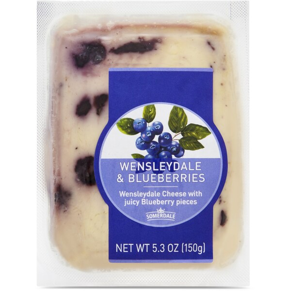 Somerdale Wensleydale With Blueberries 150g
