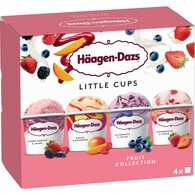 Haagen-Dazs Ice Cream Little Cups Fruit Collection