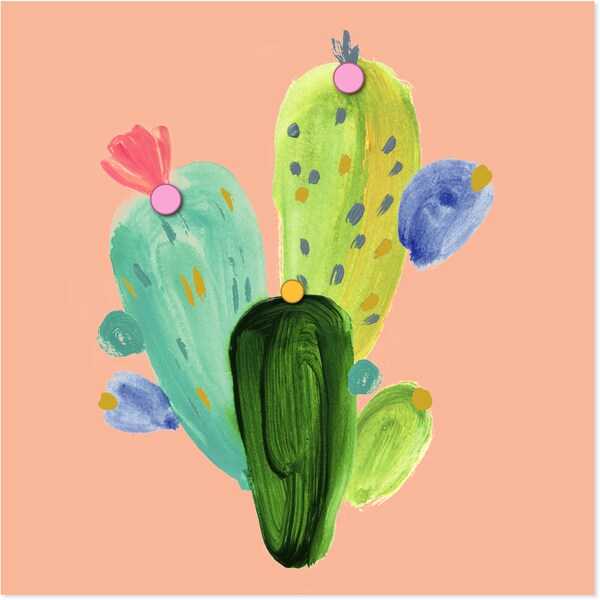 John Sands Everyday Blank Card Cactus Each