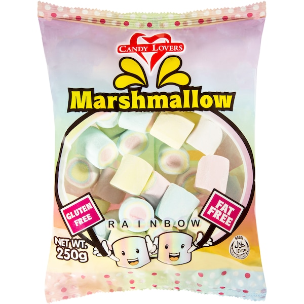 Candy Lovers Marshmallows Rainbow 250g