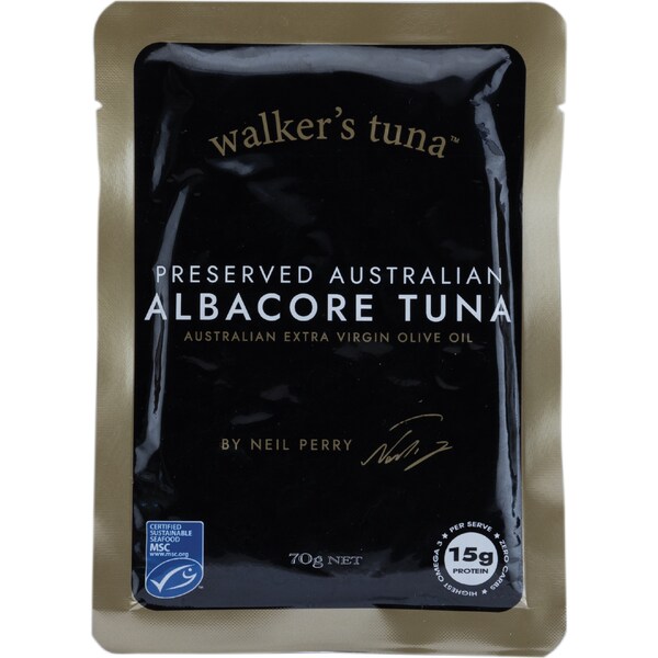 Walker's Tuna Preserved Australian Albacore Tuna 70g