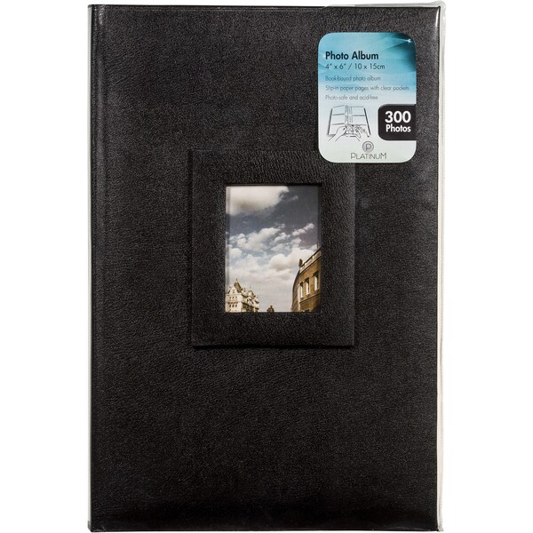 Platinum Photo Album Concerto Black 300 Capacity each