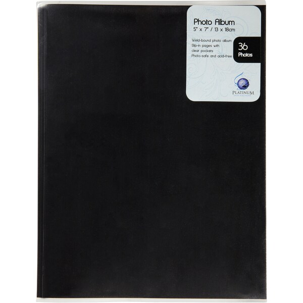 Platinum Photo Album Soft Cover Brag 5X7 36 Capacity each