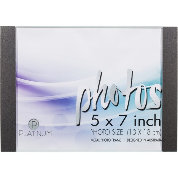 Platinum Photo Frame Paradise 5X7 Silver each