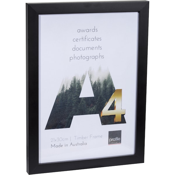 Profile Australia Photo Frame A4 Black each
