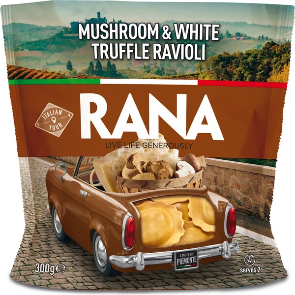 Rana Mushroom & White Truffle Ravioli 300g