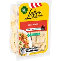 Latina Fresh Beef Ravioli Pasta Ravioli