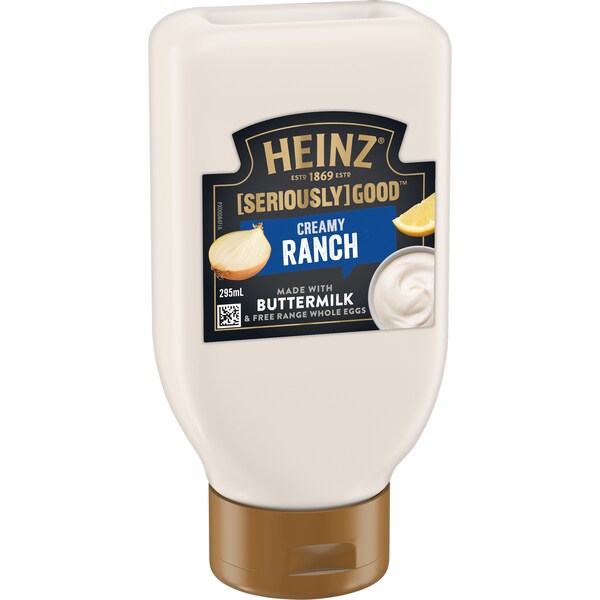 Heinz Seriously Good Mayonnaise Creamy Ranch Mayo 295ml