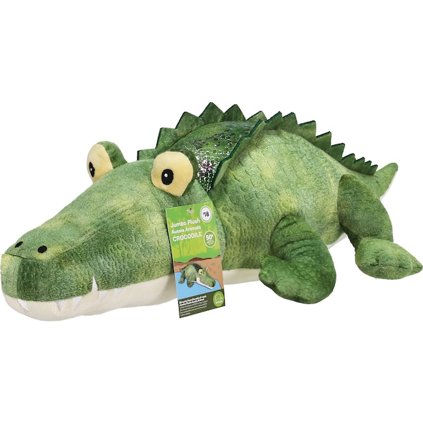 Jumbo Plush Australiana Crocodile each