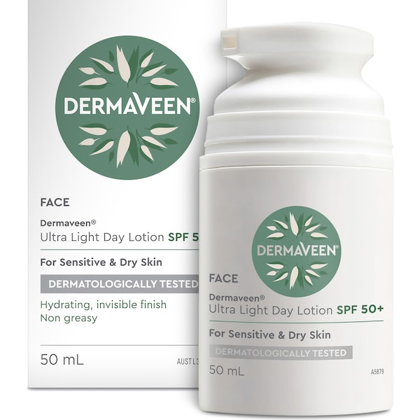 DermaVeen SPF 50 Ultra Light Day Lotion 50mL