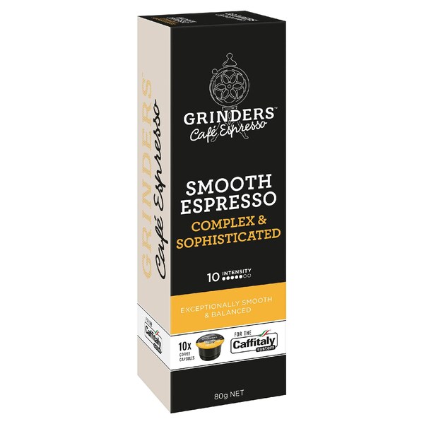 Grinders Caffitaly Capsules Smooth Espresso 10 pack