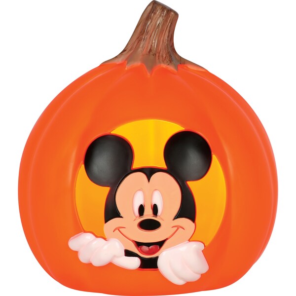 Halloween Light Up Pumpkin Mickey each