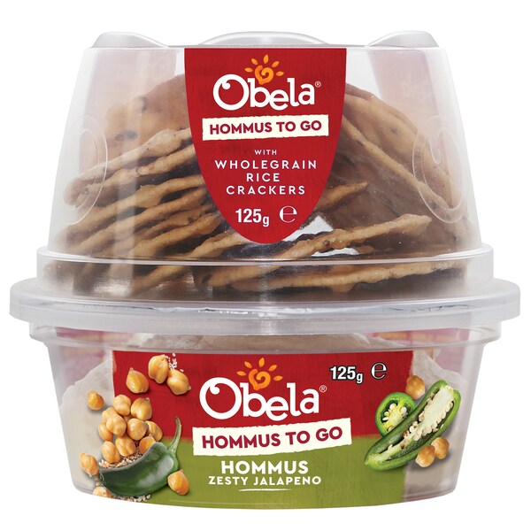 Obela Grab & Go Jalapeno 125g