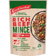 Continental Classics Recipe Base Rich Beef Mince