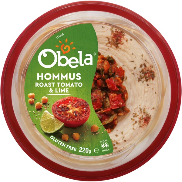 Obela Dip Tomato & Lime 220g