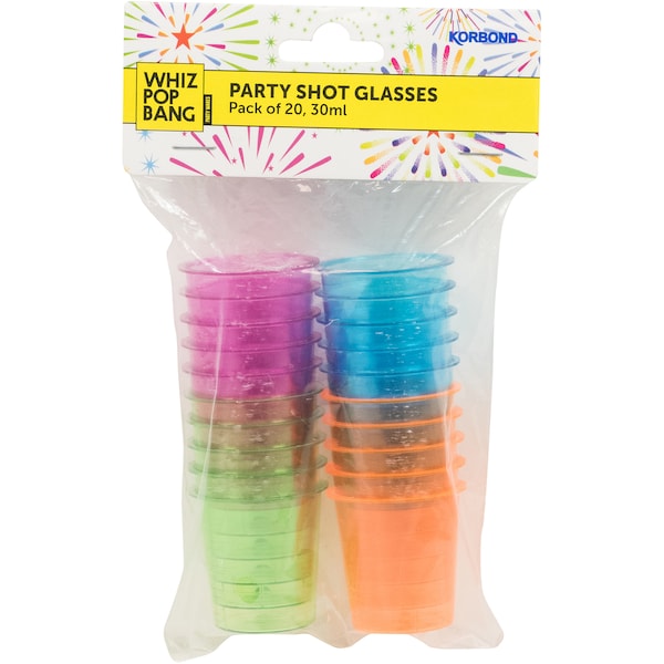 Korbond Party Shot Glasses 20 Pack