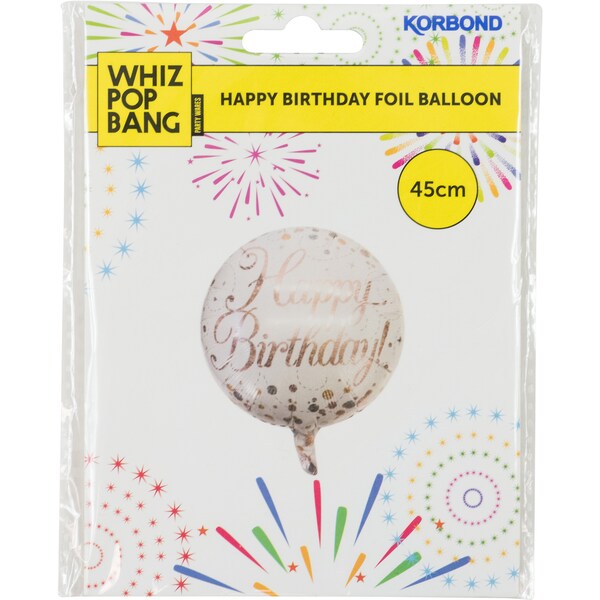 Korbond Happy Birthday Balloon 15g