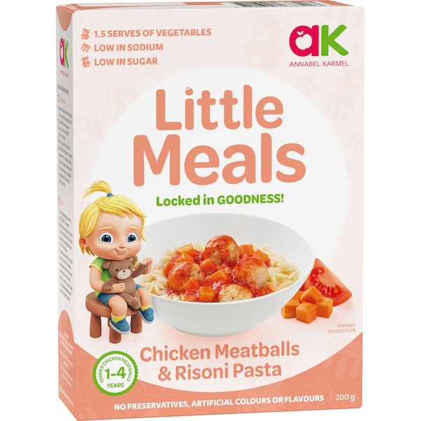 Annabel Karmel Mini Chicken Balls & Veggie Rice 200g