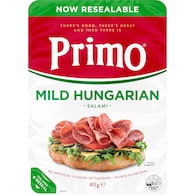Primo Mild Hungarian Sliced Salami Mild
