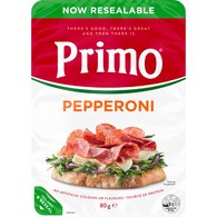 Primo Pepperoni Salami Sliced Sliced