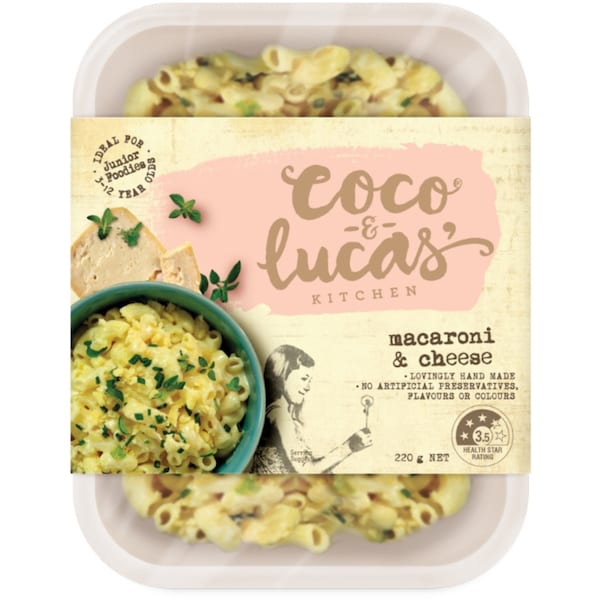 Coco & Lucas' Macaroni Cheese 220g