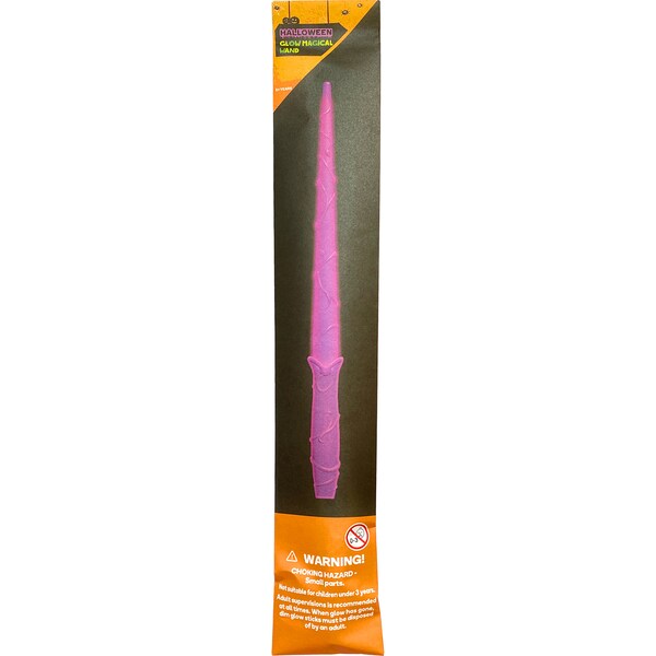 Halloween Glow Magical Wand Purple each